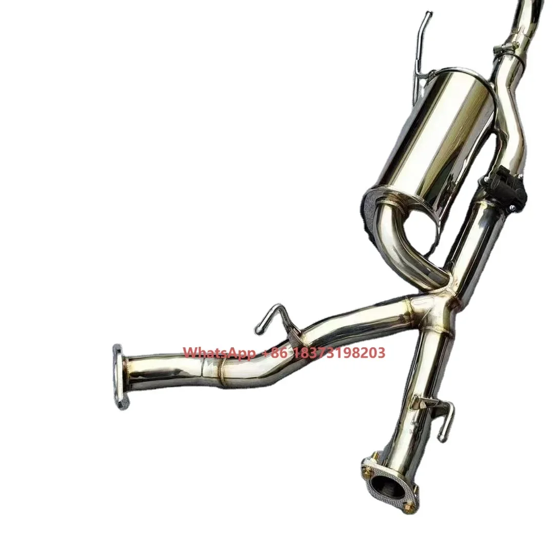 

HEYA OEM Racing Stainless Steel Catback Exhaust System Valvetronic Muffler Downpipe 1.5mm Thick Mirror Polished 2-Year Warranty