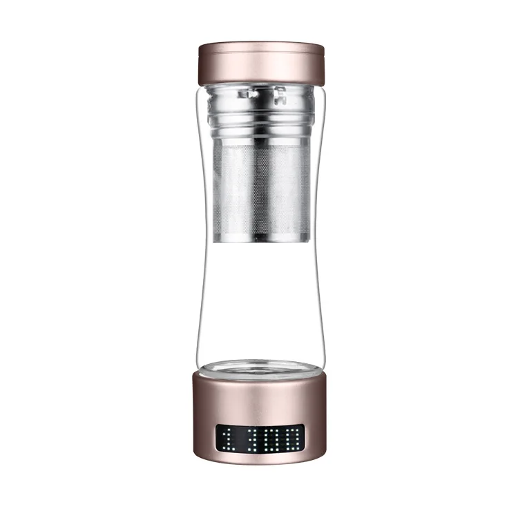 

400ML Household Health SPE/PEM Electrolyzed Hydrogen Generator Water Bottle