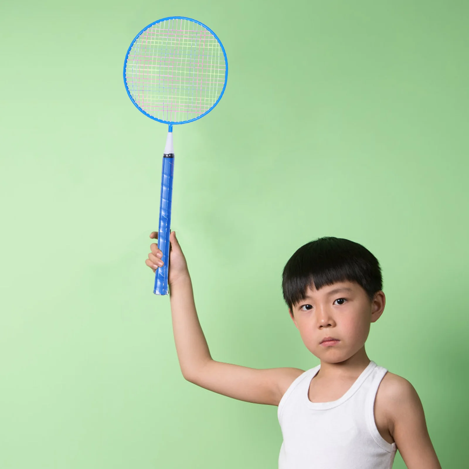 

Badminton Racket Set Kids Lightweight Comfortable Grip Widened Surface Children Sports Toy Training Device Kit