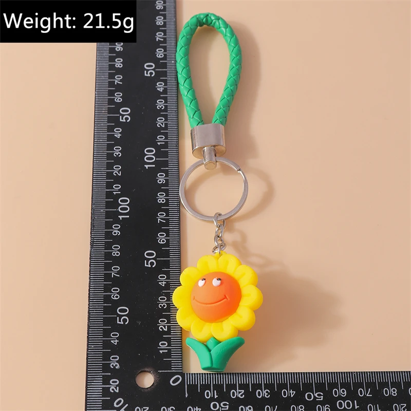 Niedlichen Tier Schlüsselanhänger Cartoon Harz Ente Charms Schlüsselanhänger Frauen Männer Auto Schlüssel Handtasche Anhänger Schlüssel Ketten DIY Schmuck Zubehör – Detail 12