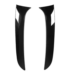 2pcs Car Rear Door Glass Side Spoiler For BMW 1 Series F20 F21 2012-2019 Black Rear Glass Spoilers Lightweights Easy To Install