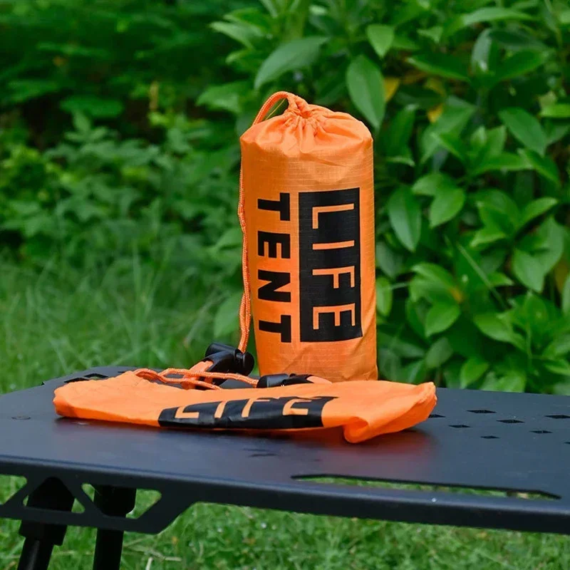 Portable Waterproof Emergency Life Saving Sleeping Bag Outdoor Waterproof Camping Equipment Insulated Tent storage bag