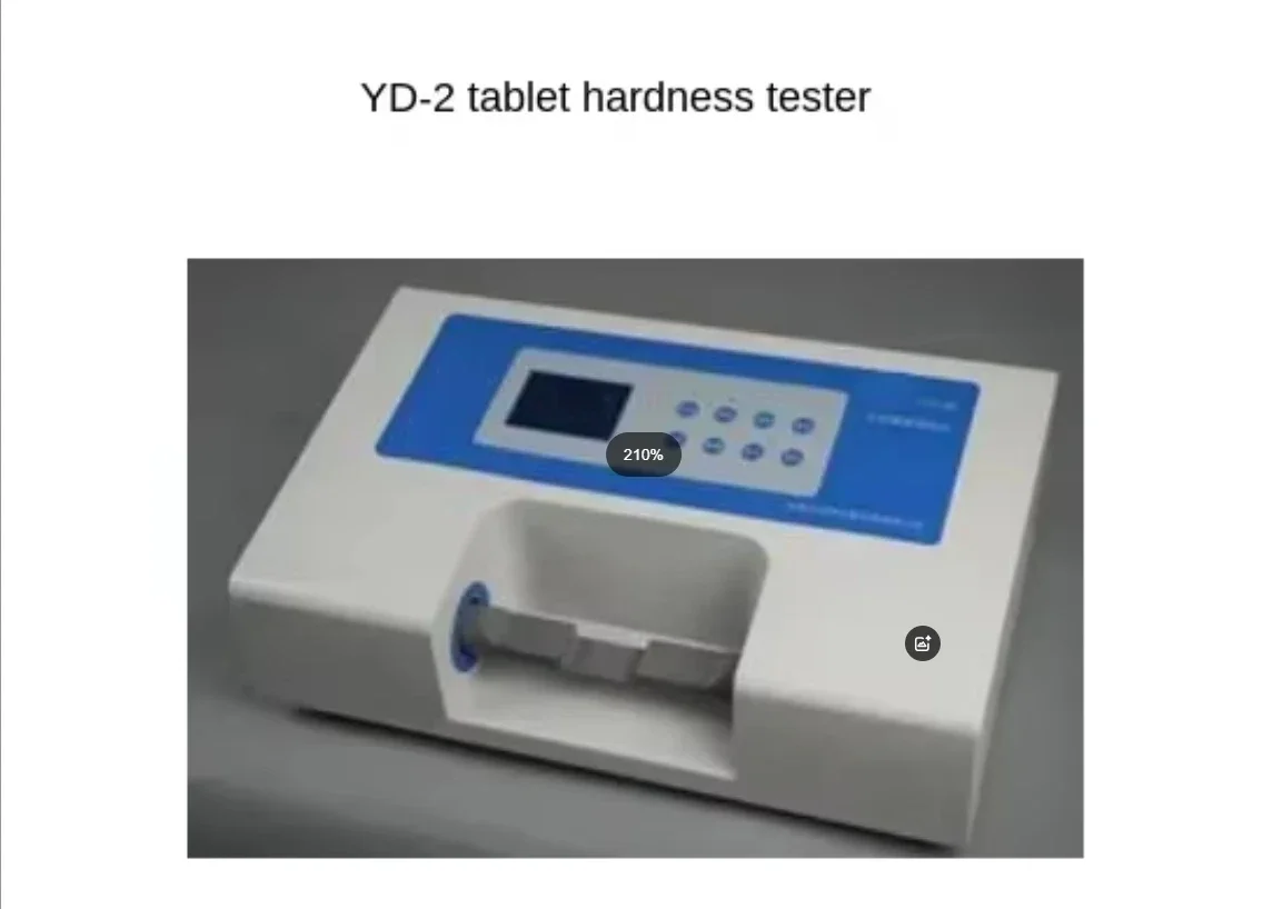 Hot Sales Intelligent LCD Display Tablet Hardness Tester PHRMA QC Pharmaceutical Quality Control Hardness Tester Machine