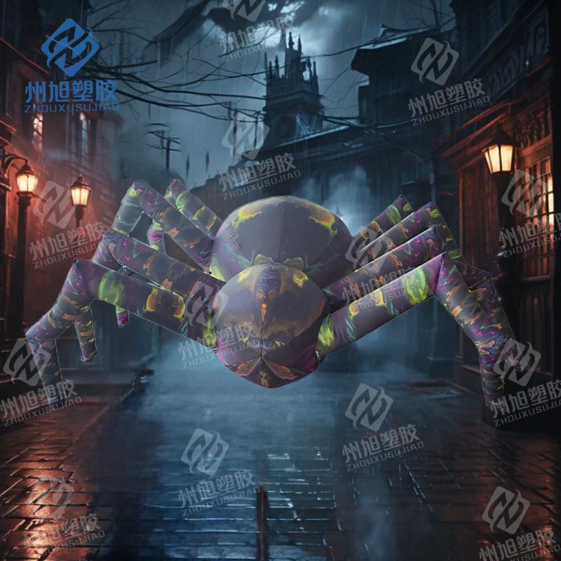Gran oferta de araña inflable gigante de Halloween para decoración de patio de eventos de fiesta al aire libre de Halloween
