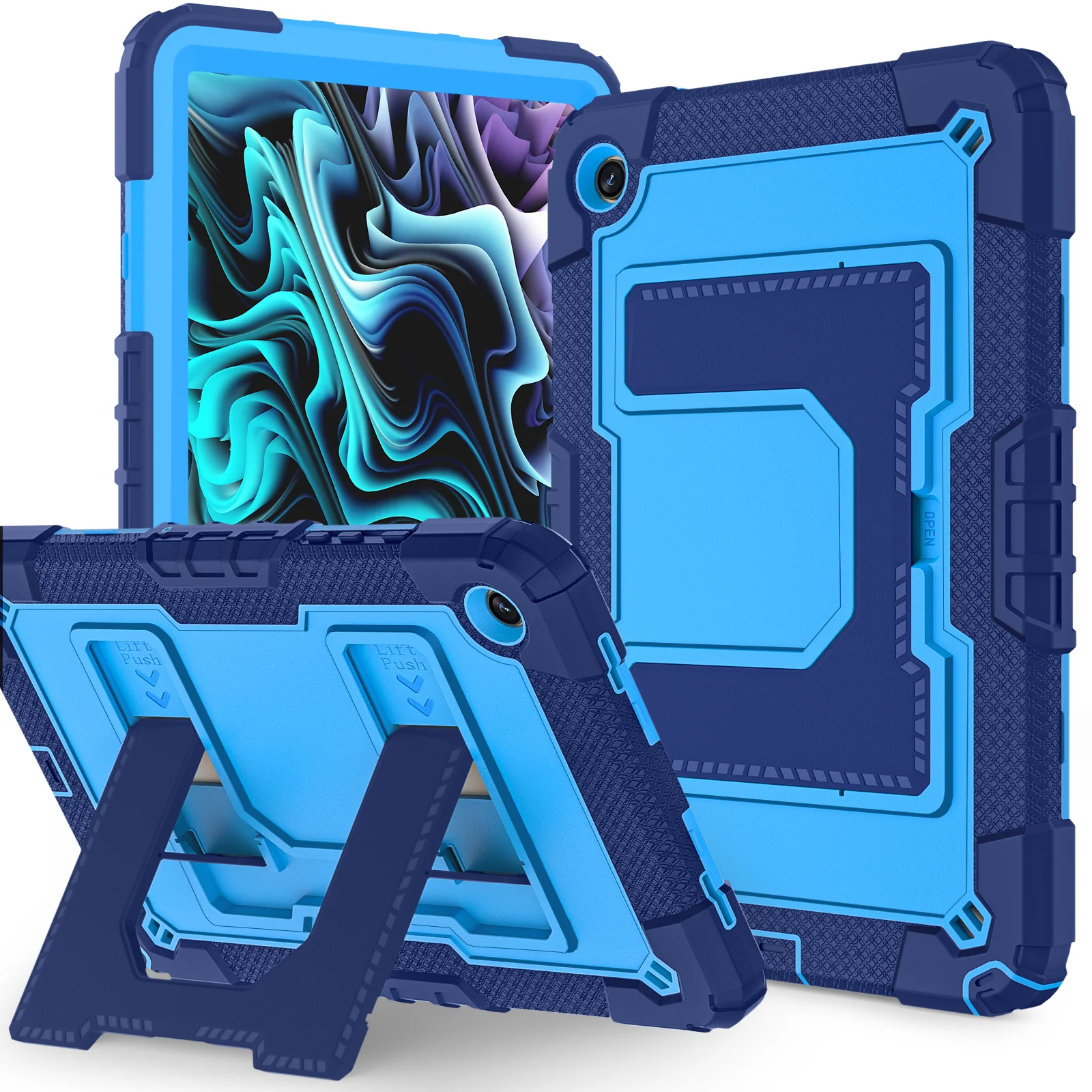 

Tablet Protective Case C5 Model Suitable for Samsung Galaxy Tab A9 Plus 11Inch (Sm-X216B) (2023) with Stand 10 Colors Available