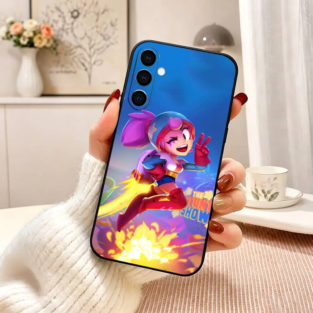 Hot Game Brawls Stars Gift Phone Case Black Silicone Soft For Samsung Galaxy A73,A72,A71,A70,A53,A52,A51 - view 2