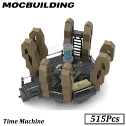 Time Machine Scene Model Diorama Display MOC Building Blocks Brick Toys Construction Gift Christmas Present