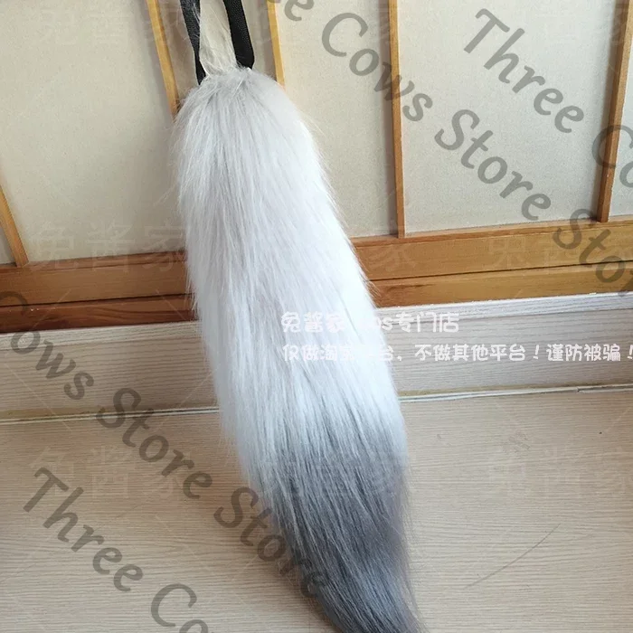 

Anime Arknights: Endfield Estella Cosplay Cartoon Lug Animal Ears Barrette Handmade Hairclip Tail Accessories Model Game Gift