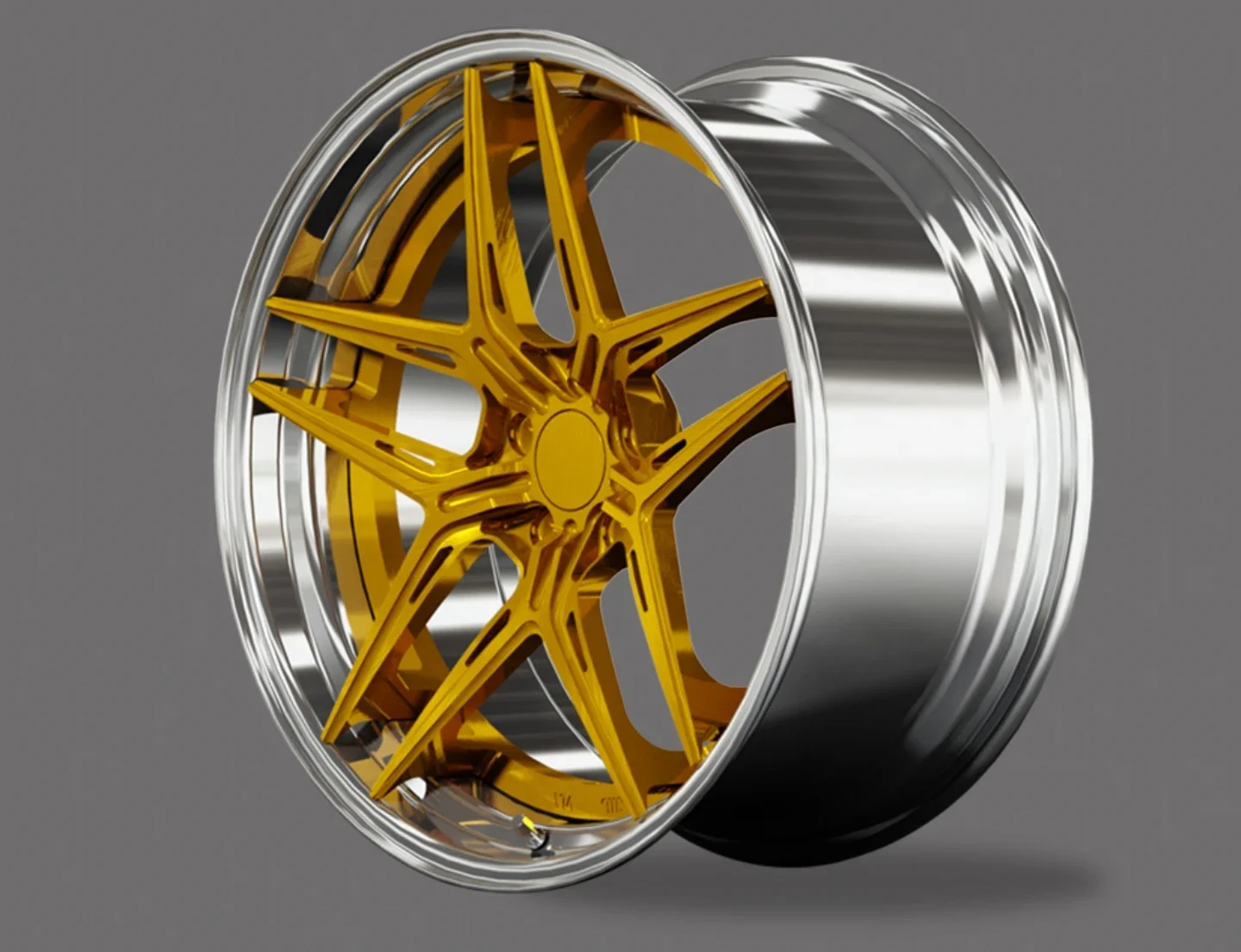 Customized 1 piece 2 piece super deep concave 17/18/19/20/21/22/24/26 5*112 5*114.3 forged alloy wheel car rim