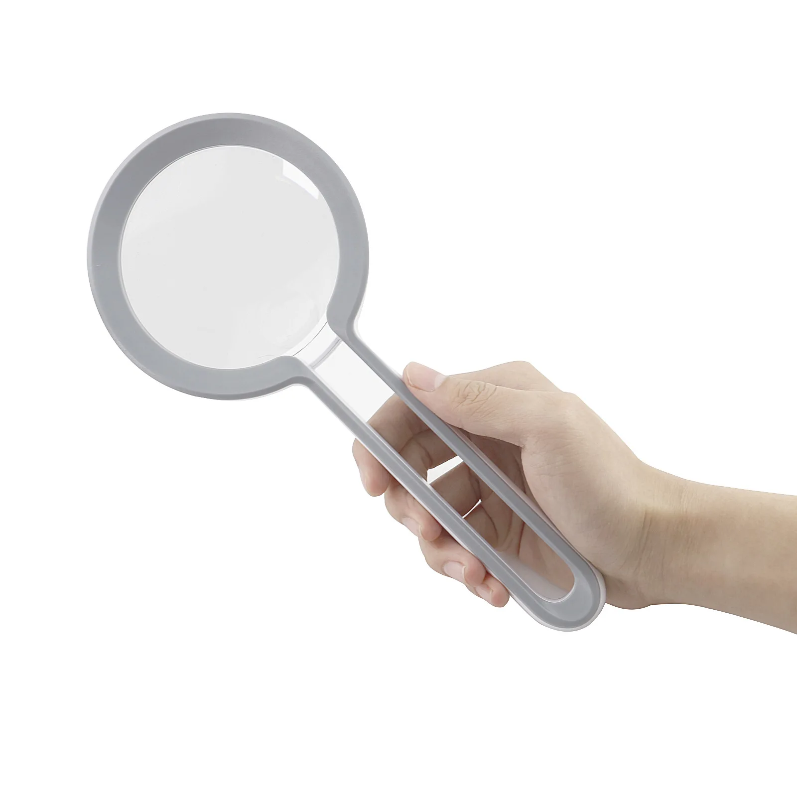 Handheld Magnifying Glass, High-Power Portable, Elderly Reading, Children Observation, Reading Magnifying Glass