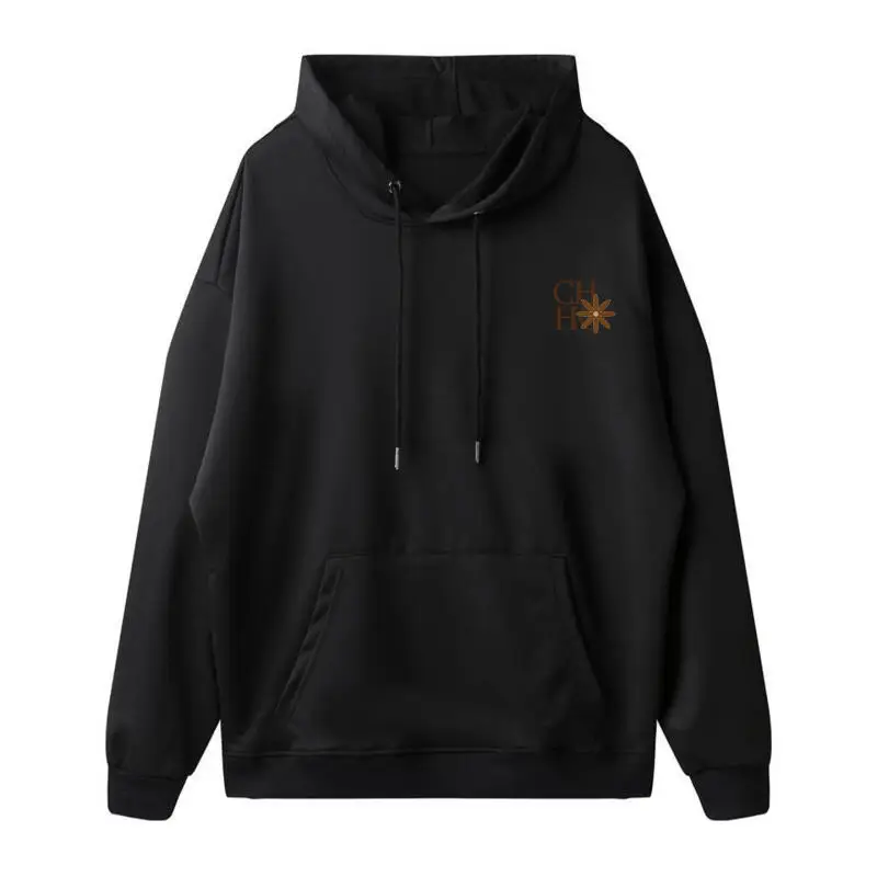 CH 플로럴 오버프린트 후디 S-5XL 사이즈 20가지 색상 선택 50% 면 혼방 드롭 숄더 유니섹스 캐주얼