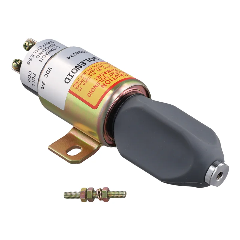 24V Fuel Cut-Off Stop Solenoid Valve For Caterpillar For Mitsubishi 3864274 1751-2467UIBIS5A SA-3766T-24 ME441329