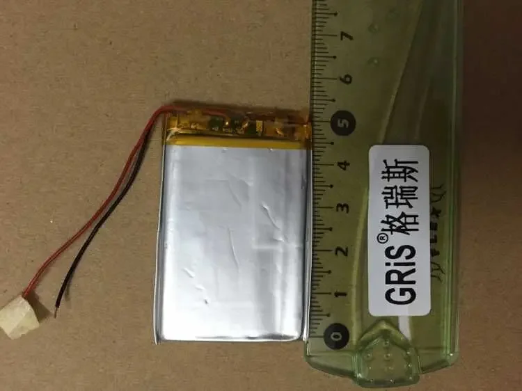 핫 폴리머 리튬 배터리, 033450 303450, 500MAH, MP3, MP4, MP5, M3 보드용 충전식 리튬 이온 셀, 3.7V, 신제품