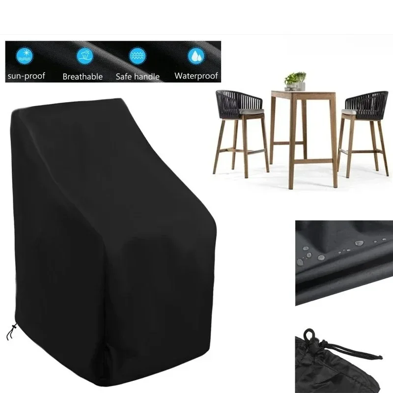 

210D ткань Оксфорд, комплект садовой мебели, водонепроницаемое кресло и защитный чехол для дивана, всепогодный пылезащитный чехол для террасы