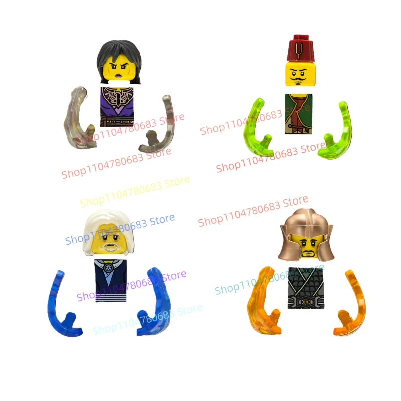 

MOC Building Block Master Samurai Ini Figure Assembly Model Ornaments Anime TV Role Toys Decorative Gifts Hobby Collection