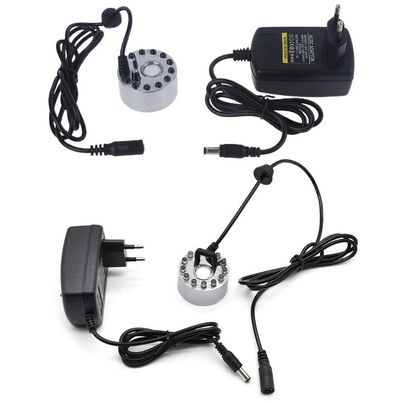 Siêu Âm Phun Sương Tạo Máy Phát Điện Phun Sương Tạo Ẩm Hình Ếch Con Máy Xông Khí Dung Vòi Phun Nước 12 LED Atomizer Máy Tạo