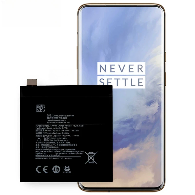 Brand New BLP699 4000mAh Replacement Battery For OnePlus 7 Pro OnePlus 7 Plus Genuine Latest Production Phone Batteries+Tools
