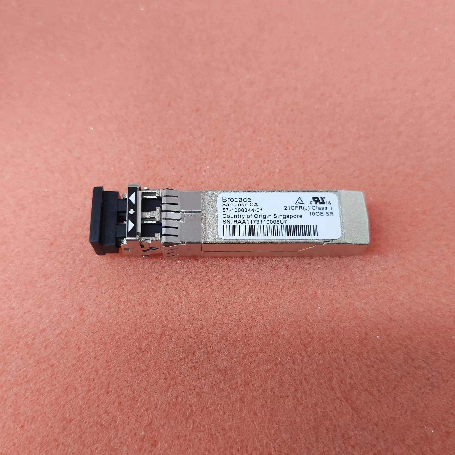 Brocade Fiber Module Adapter 10GE SR 57-1000344-01 SFP 10G 850NM Multimode Optical Transceiver