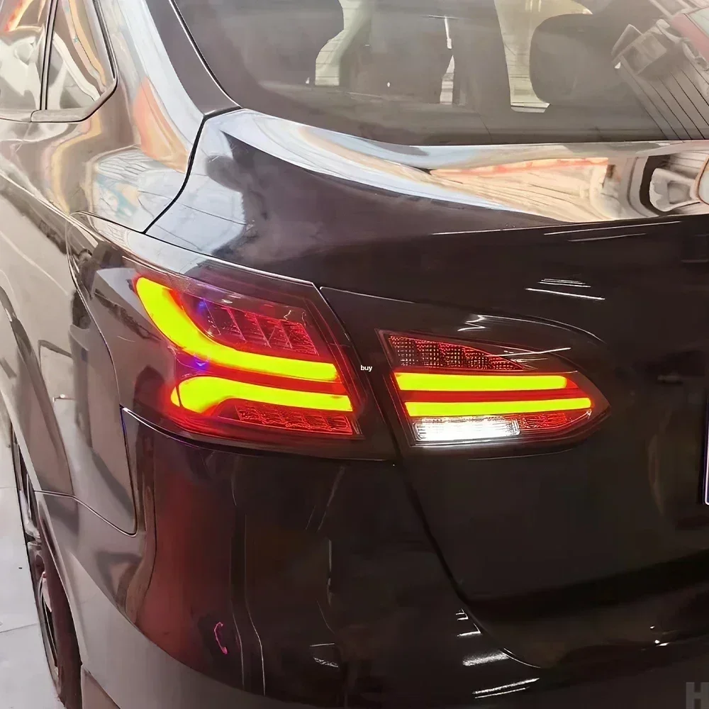 Modified Auto Rear Lamps for Ford Focus 2015-2018 LED Car Taillights Assembly Upgrade Highlight Brake Tool Car Accessories