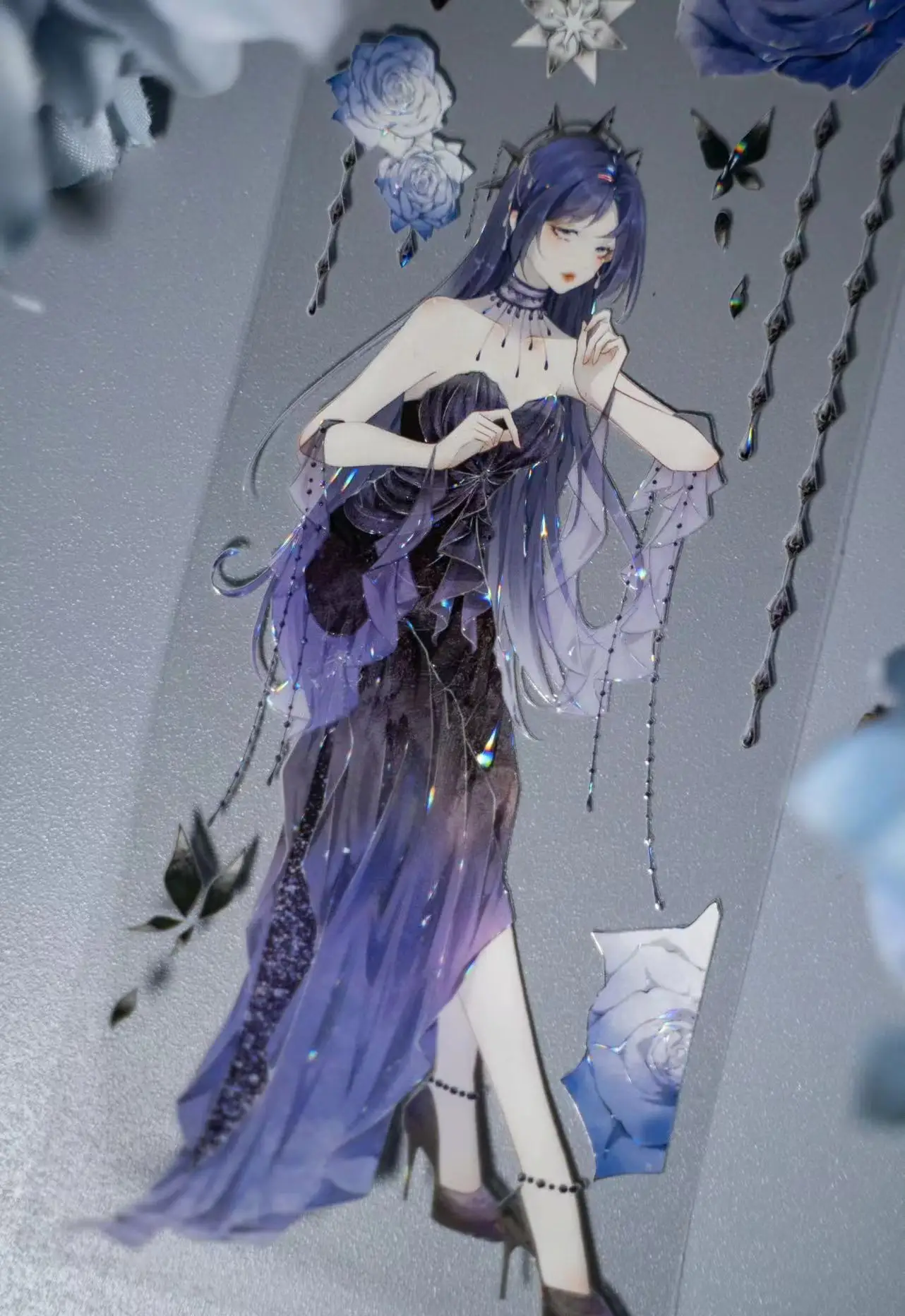 حجاب ليلي عتيق للفتيات شريط واشي للحيوانات الأليفة ، مخطط ، صنع بطاقات ، سكرابوكينغ ذاتي الصنع ، مخطط ، ملصق زخرفي #3