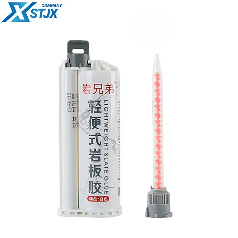 Special glue for rock slabs 45 degree seamless splicing installation marble tile seam repair adhesive