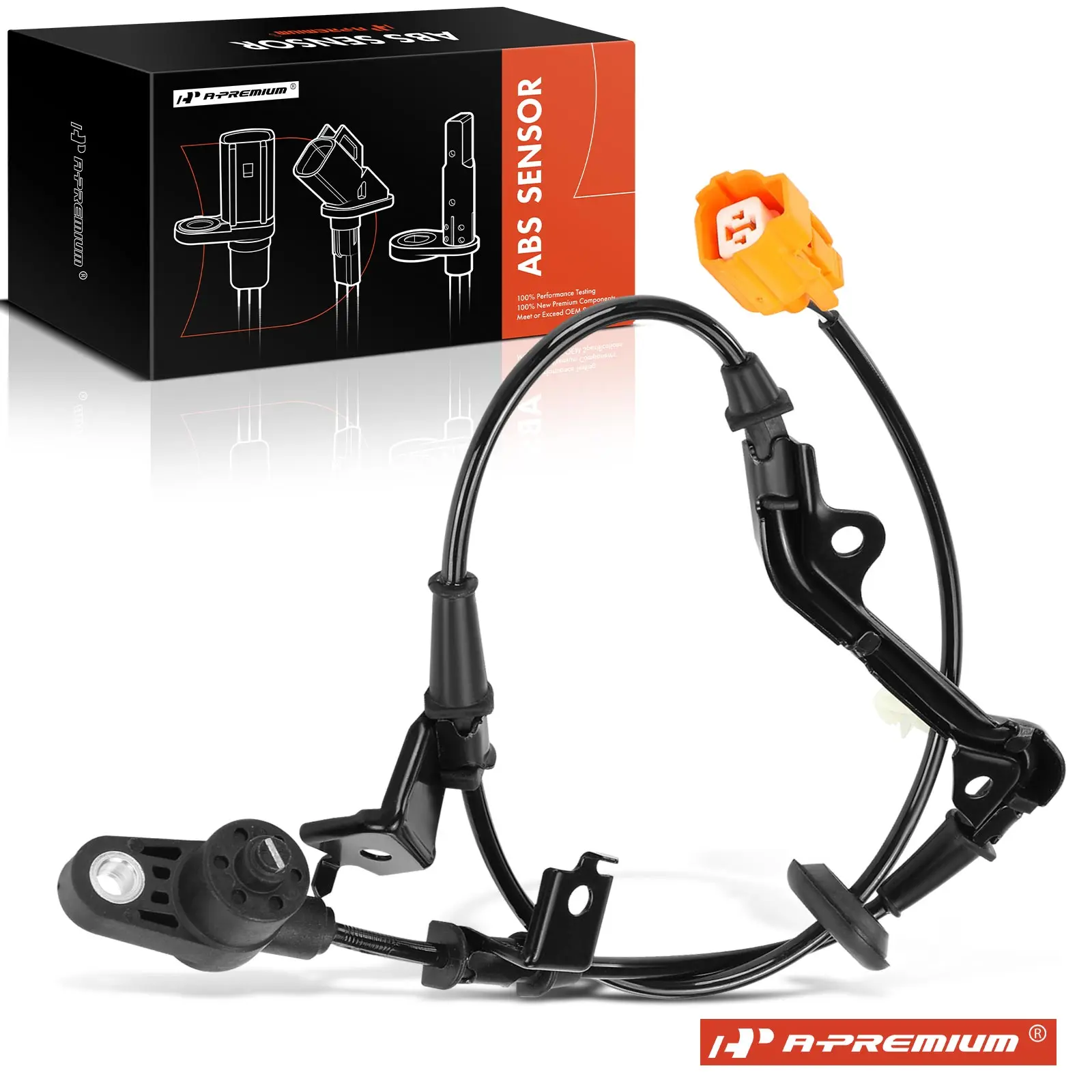 A-Premium Front Driver Side ABS Wheel Speed Sensor for Honda S2000 2000-2009
