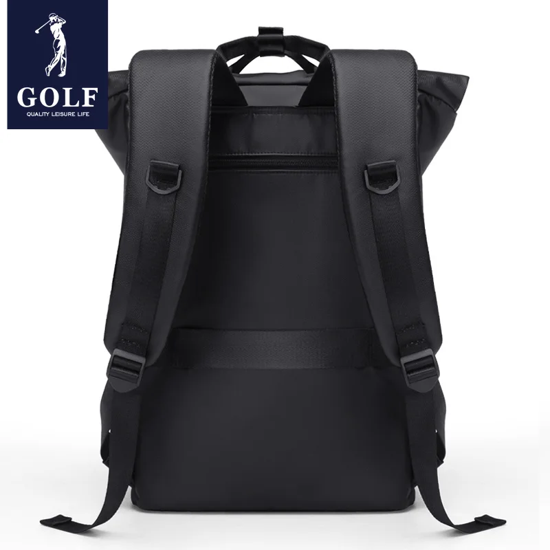 GOLF Fashion Backpacks Men Stylish Laptop Backpack 15 6 Inches Oxford Back Pack Black Waterproof Commuter Travel Anti Theft Bag