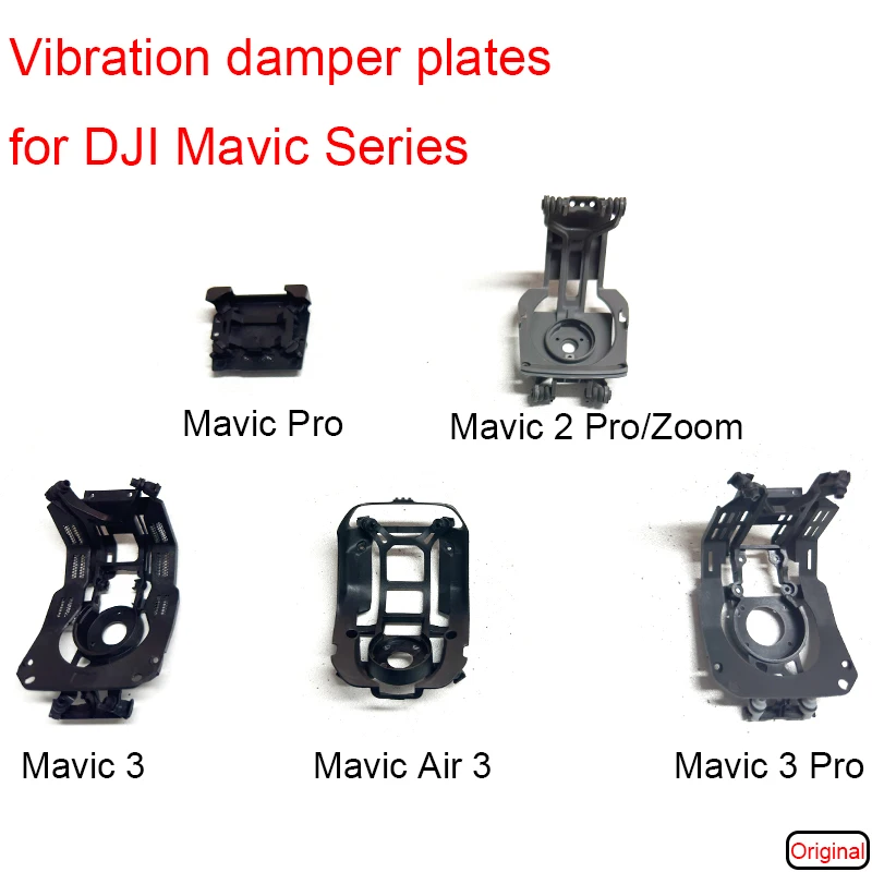 Mavic 3 Pro Gimbal Damping Plate, Amortecedor de Vibração, Air 3 Absorbing Board, Clássico para DJI Mavic Series, Original