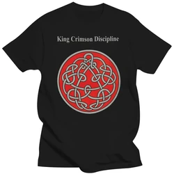 King Crimson Men  Discipline Black T-shirt Black