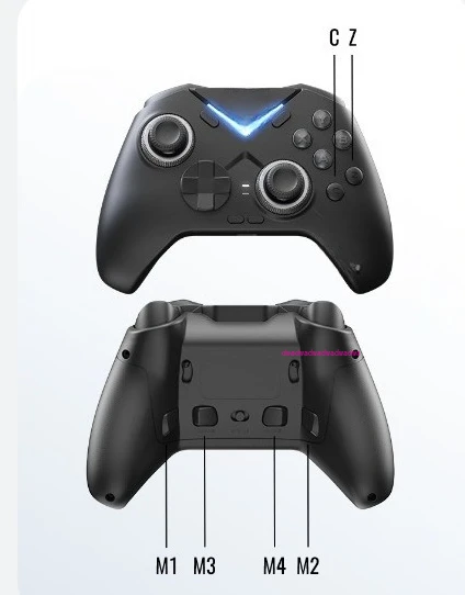 مقبض أسطورة سوداء، مقبض 2، إصدار كمبيوتر لاسلكي، لوحة ألعاب، مقبض بخار بلوتوث مشابه لأجهزة إكس بوكس #3