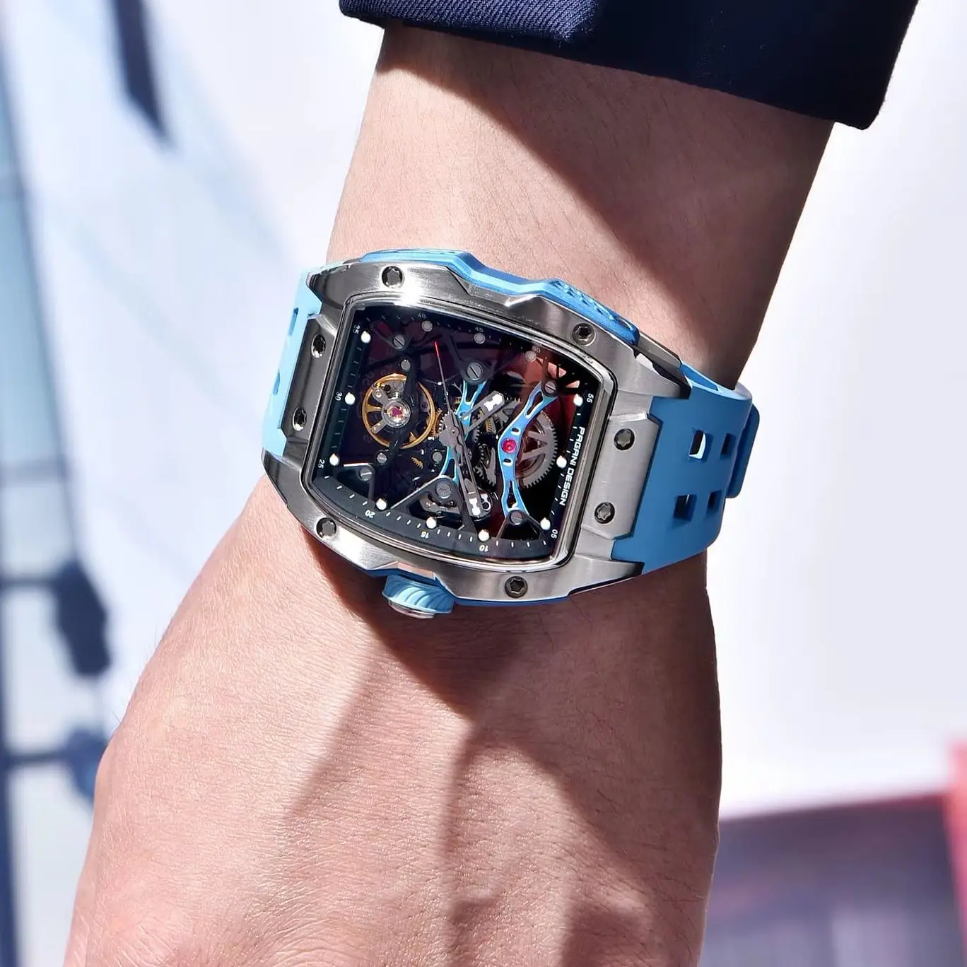 PAGANI Design 2026 New Men Automatic Mechanical Watch Miyota 8215 Sapphire Crystal 40mm Stainless Steel Waterproof