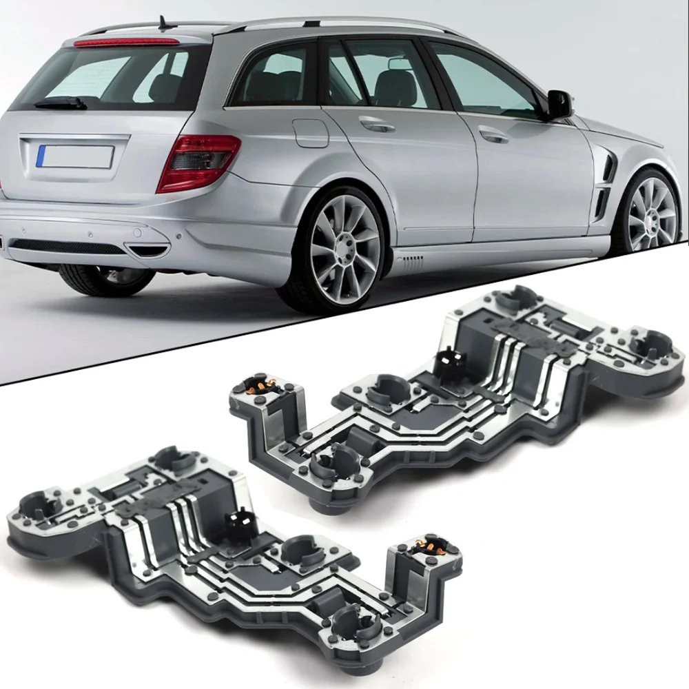 

Пара автомобильных задних фонарей, печатная плата для Mercedes Benz C-Class S204 Estate 2007-2010, задняя лампа, поддержка лампы 2048201700