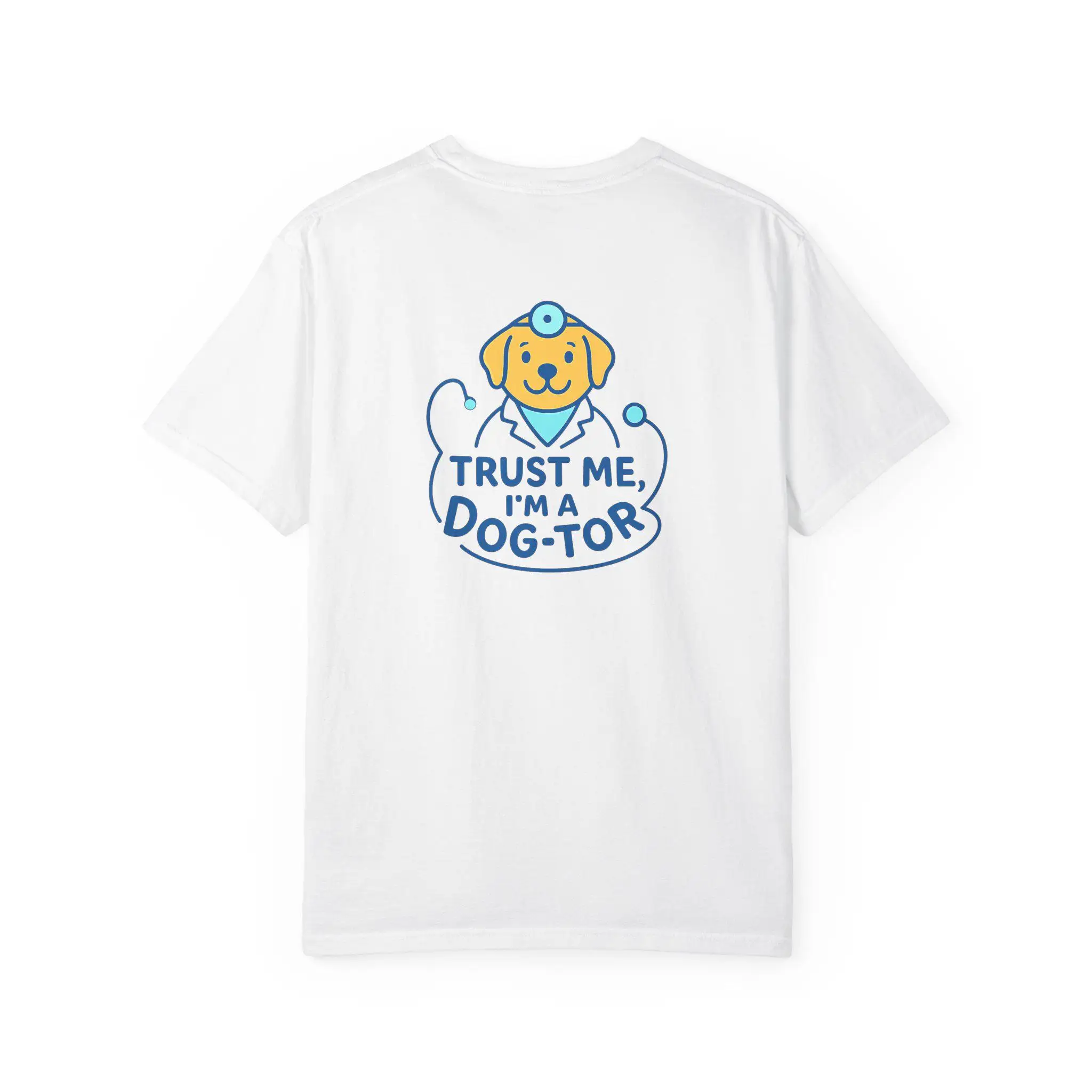 Funny Dogtor Veterinarian T-Shirt, Dog Lover Vet Tech Tee Men's High-Quality T-Shirt Fashion Trend - Casual and Comfortable