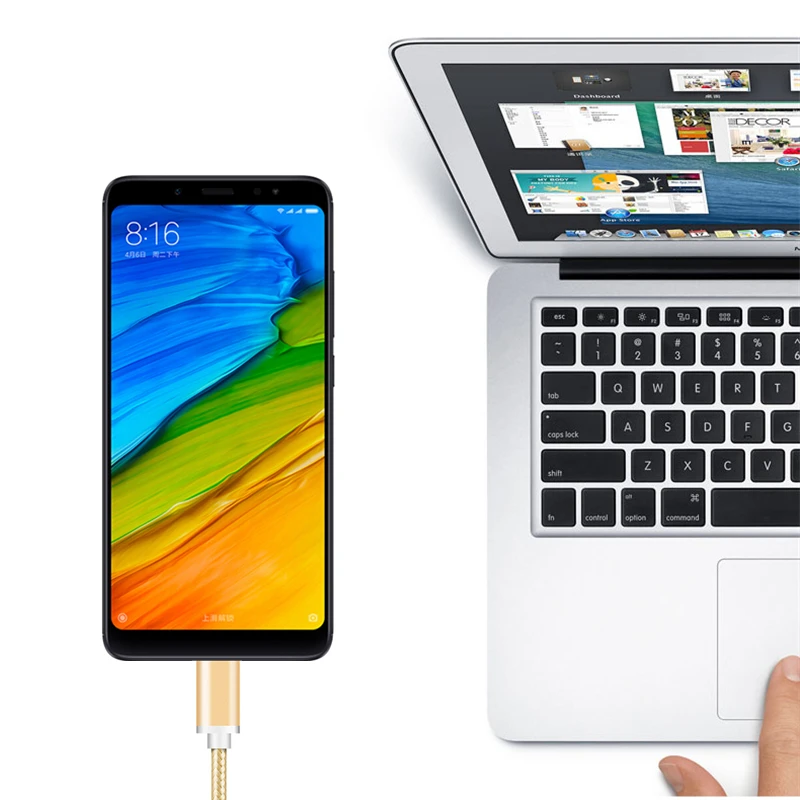 Micro USB Charger Cable for iPhone 6S 7 8 XR XS Xiaomi 3 4 Redmi Note 4 5 5A 6 9A 12C Samsung S7 S6 Android Phone Charging Cable