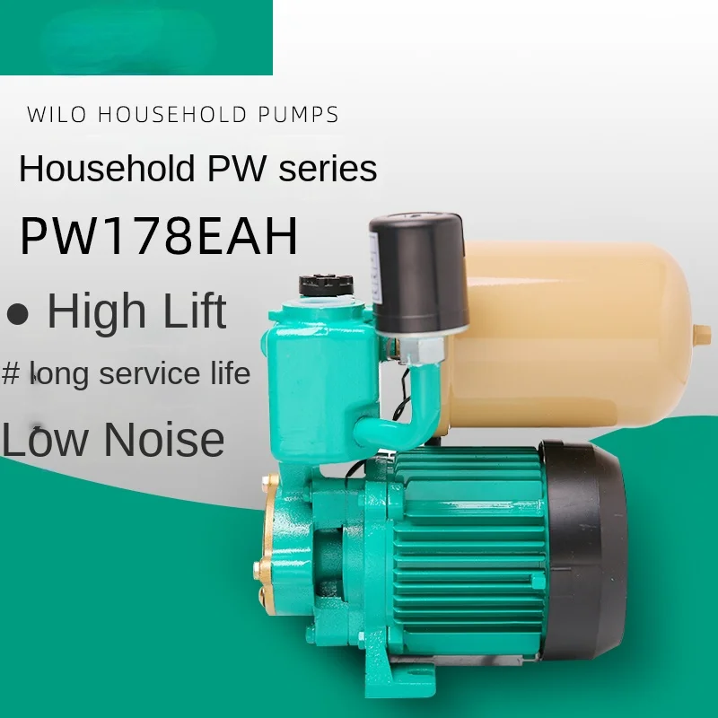 

Water Pump Household PW-177 Automatic Self-Priming Booster Pump Water Heater Solar Pumping Tap Water