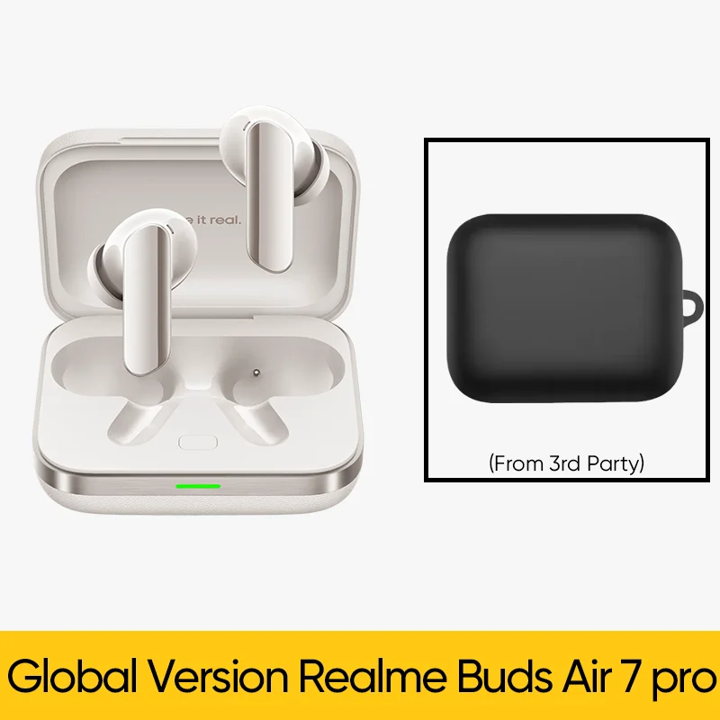 Global Version realme Buds Air 7 Pro 53dB Active Noise Cancelling True Wireless Earphone 48Hour Battery Bluetooth 5.4 Headphone