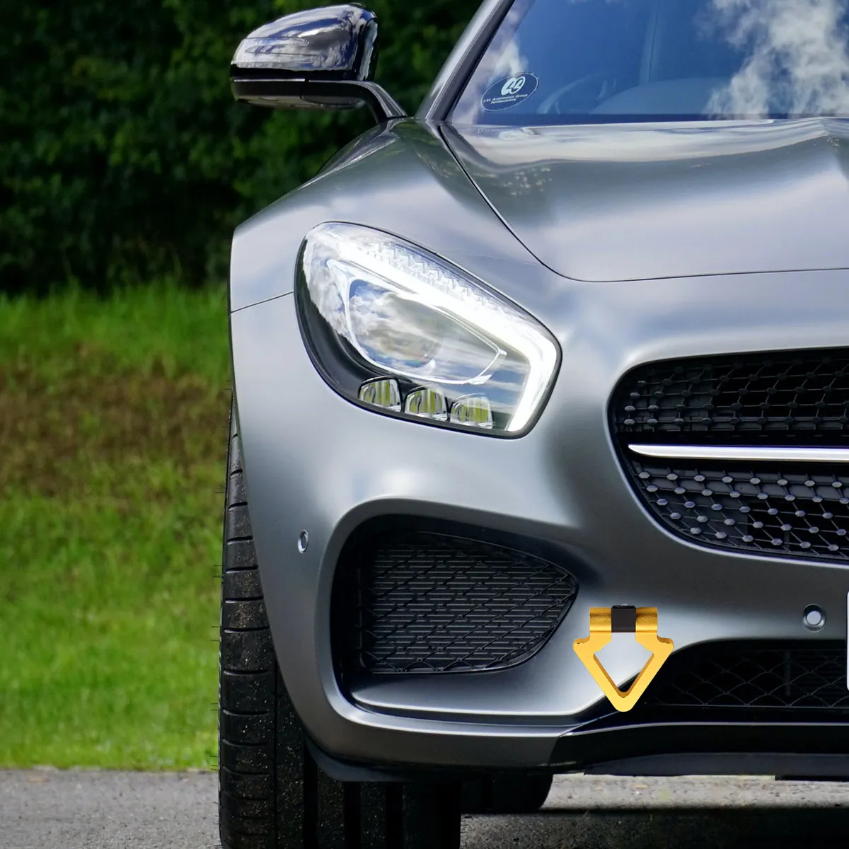 

Universal Aluminum Alloy Tow Hook Ring Heavy Duty for Cars Trucks Suvs Off Road Recovery Trailer Hitch