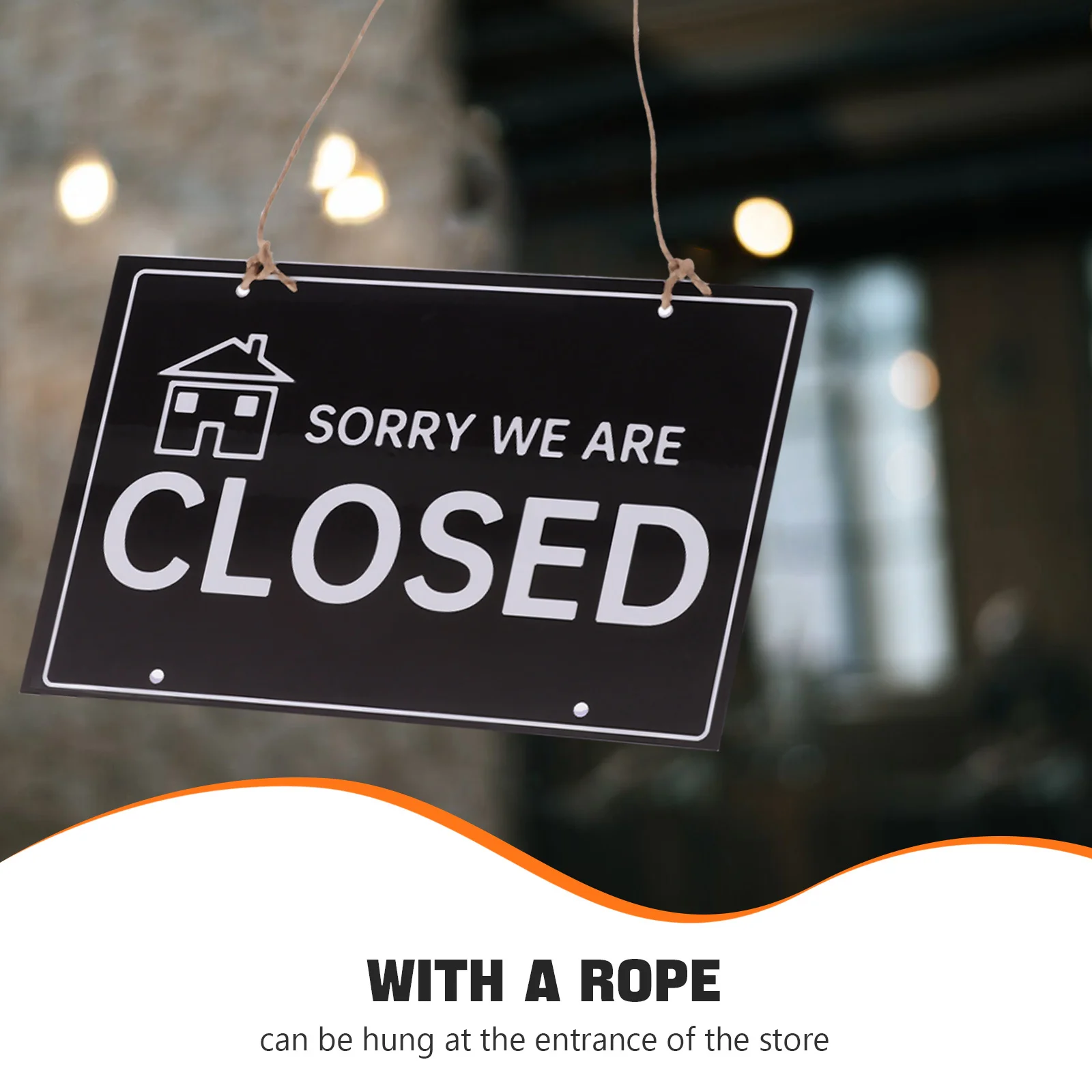 1 مجموعة 1 مجموعة علامة الأعمال القابلة للكتابة للمطاعم والمقاهي والمحلات التجارية المفتوحة والمغلقة لوحة إعلانات المتجر مع علامة ساعات معلقة #2