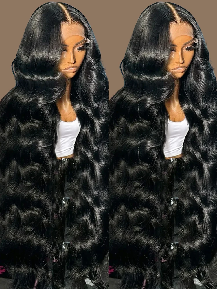 

13x6 Объемная волна Кружевной фронтальный парик 40 46 дюймов Бразильский 360 Полный парик шнурка для женщин 13x4 Hd Парик из натуральных волос на кружеве Плотность 300