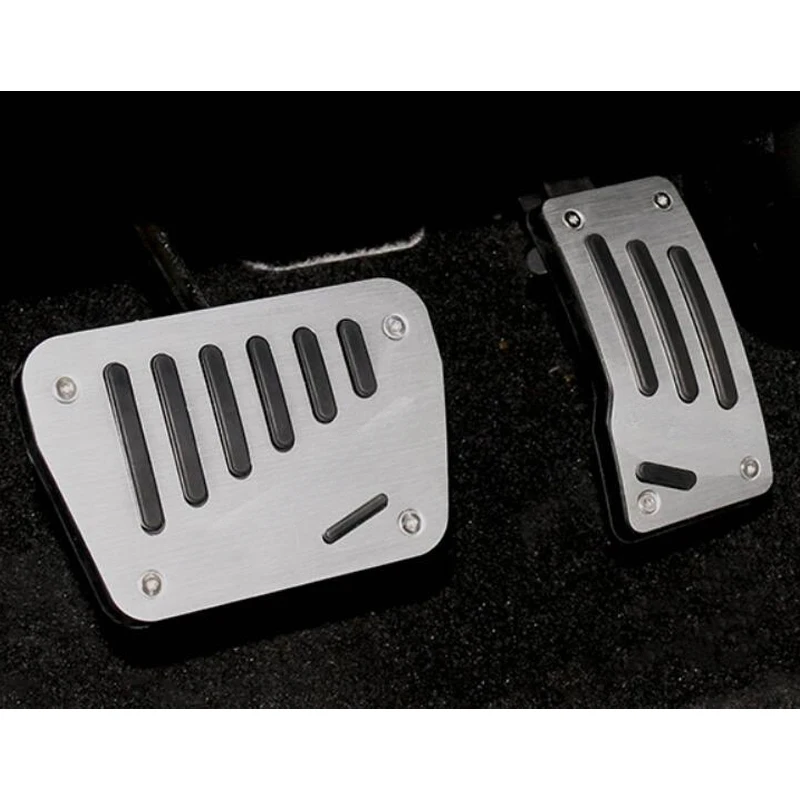 for Mitsubishi Grandis Space Wagon 2004~2011 Car Pedals Accelerator Brake Stainless Steel Non-slip No Drilling Pedal Pads AT MT