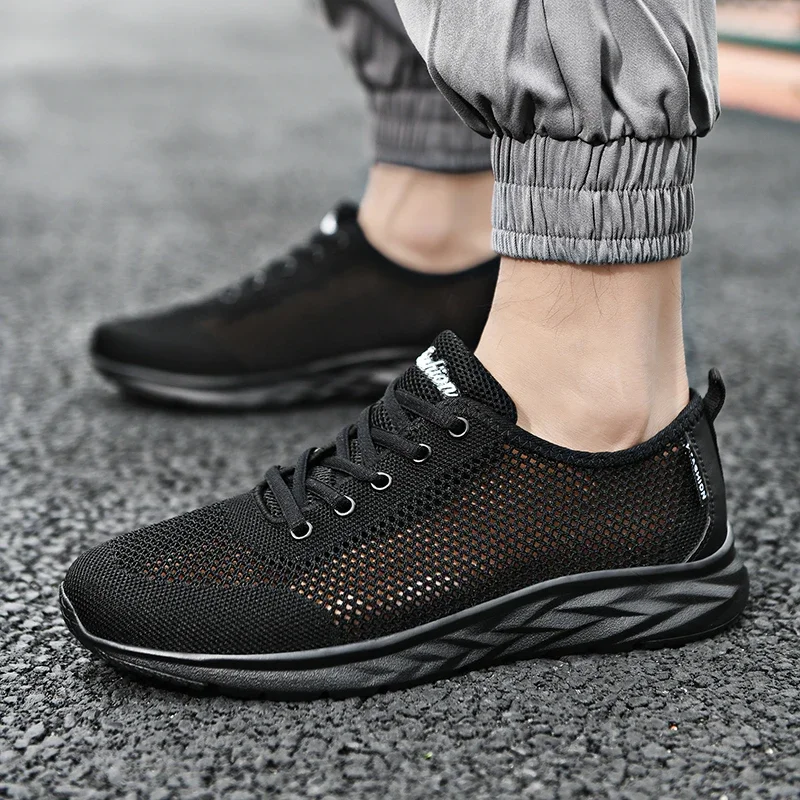 2024 New Large Mesh Mesh Shoes, Mesh Cloth Men\'s Shoes, Breathable Sports Shoes