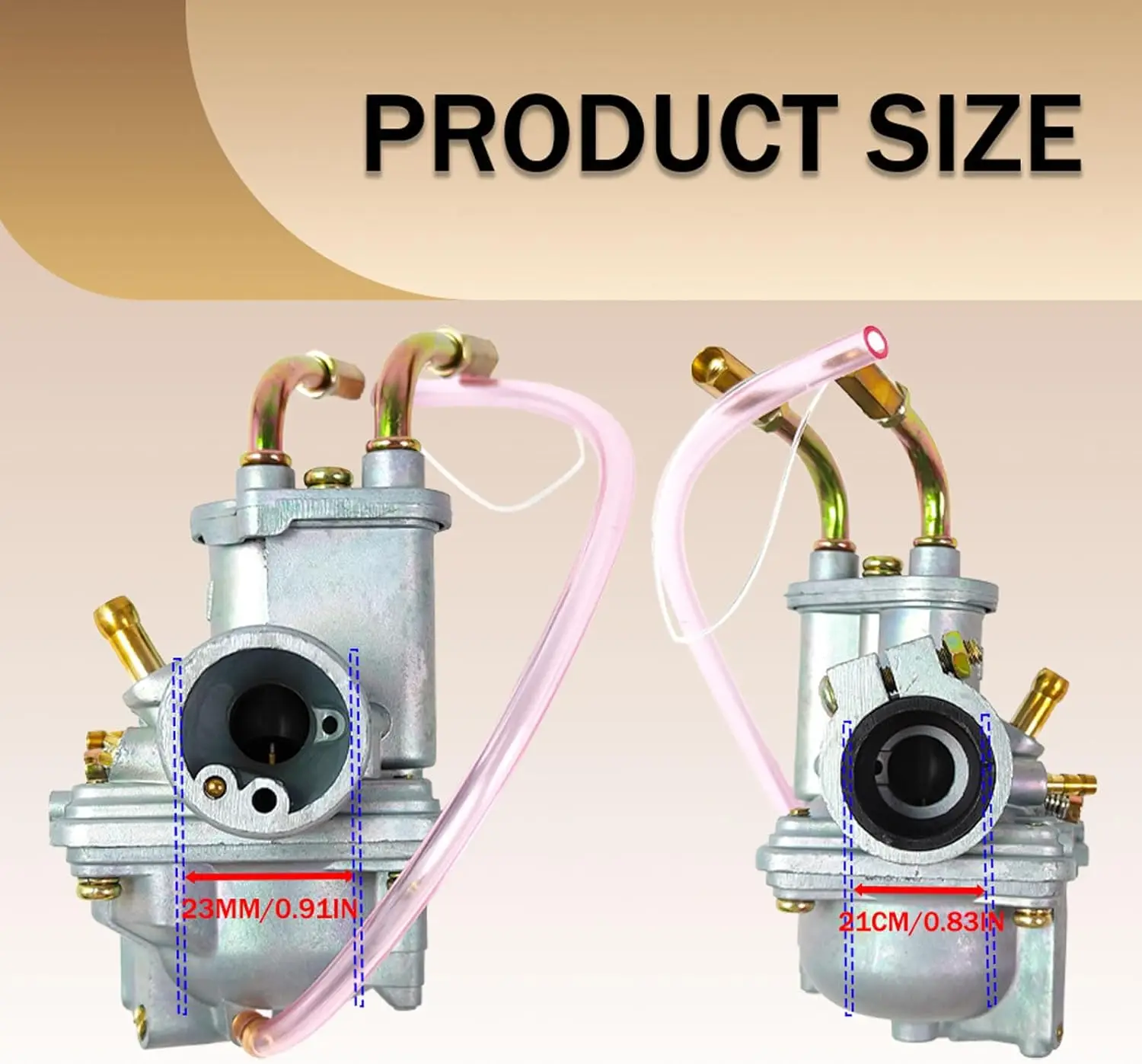 Carburetor PW50 Replacement for Yamaha Peewee PW 50 for Y-Zinger 1981-2009 YT60 MJ50 Carb with Air Filter Throttle Cable