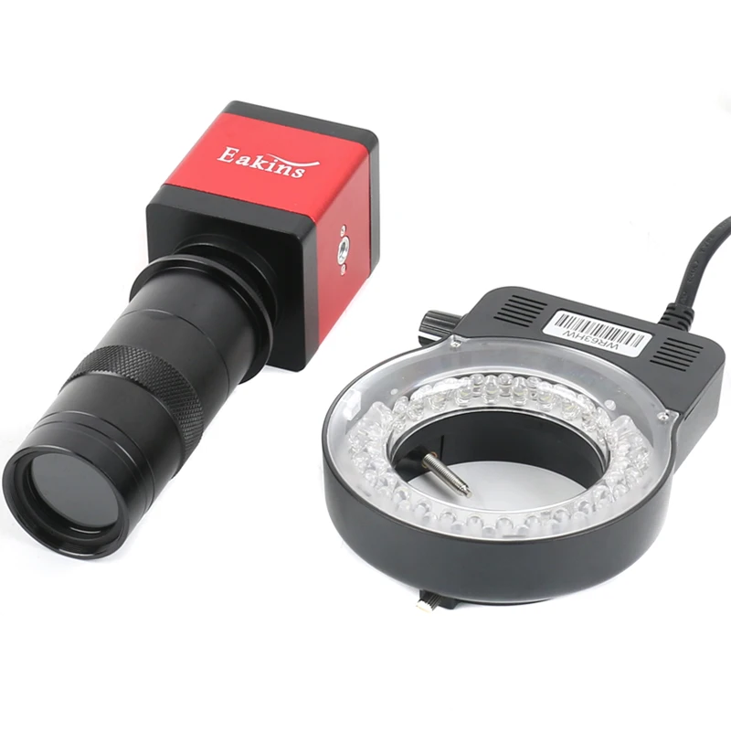 130X Zoom 1080P 4K HDMI VGA USB Type-c 60MP PC TV Industrial Lab Microscope Camera Electronic Digital Video Recorder Microscopy