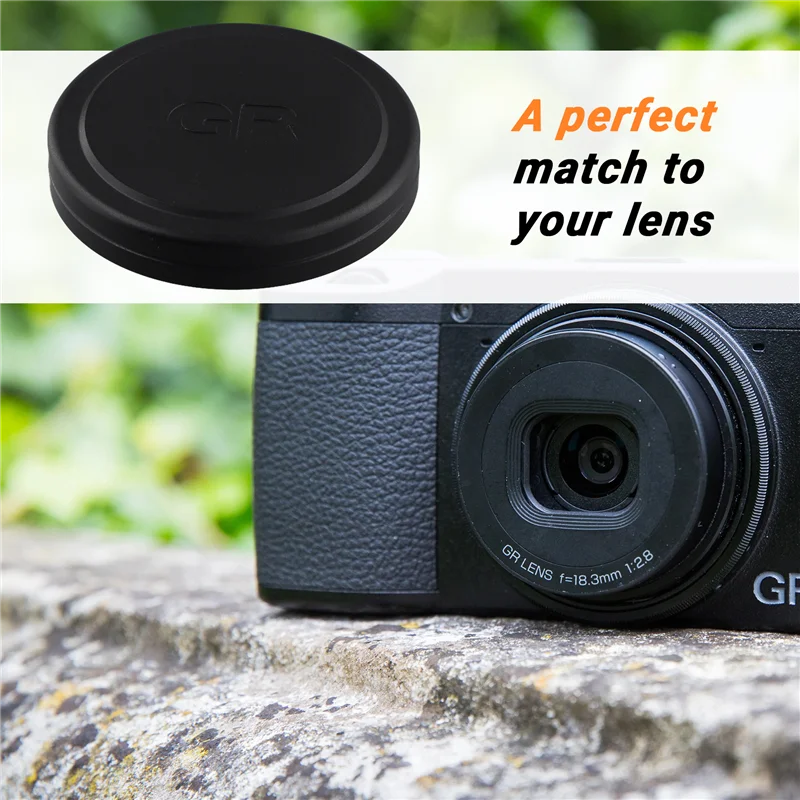 Durable Metal Lens Cap Cover Protector For Ricoh Gr3x GR Iiix GR III GR II GRIII GRII GR3 GR2 Camera Accessories-N34R