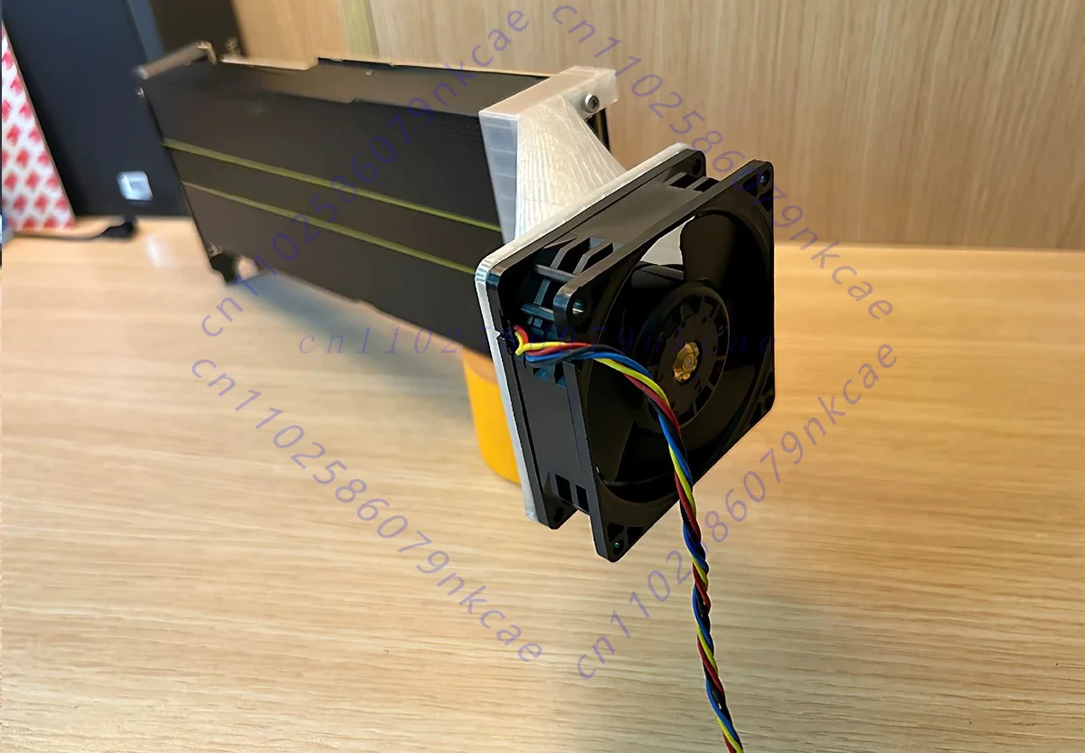8CM Additional Cooling Fan For AMD Radeon Instinct MI25 MI50 V620 Compute Graphics Card