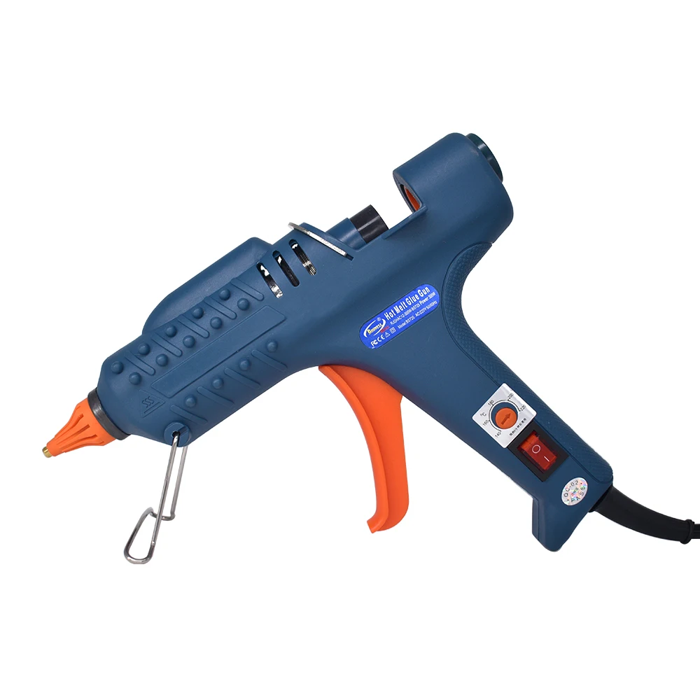 15mm threaded glue stick hot melt glue gun 300W adjustable temperature  glue gun professional high power use 15MM glue sticks