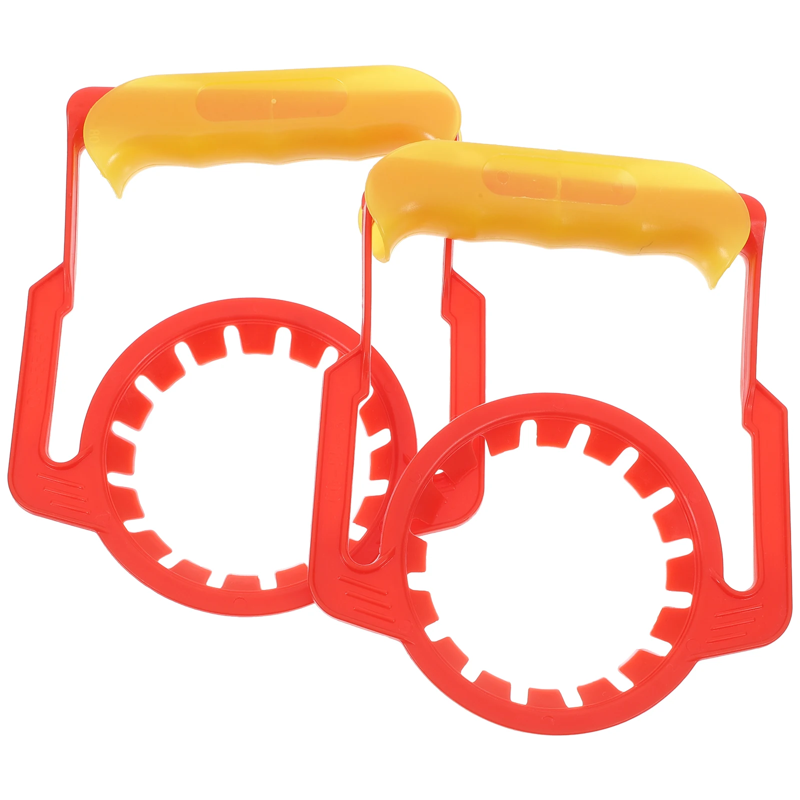 

2Pcs Bucket H Comfortable Ergonomic Thickened Grip Water Jug Carrier Plastic Tool Home Outdoor Effort Saving Antislip