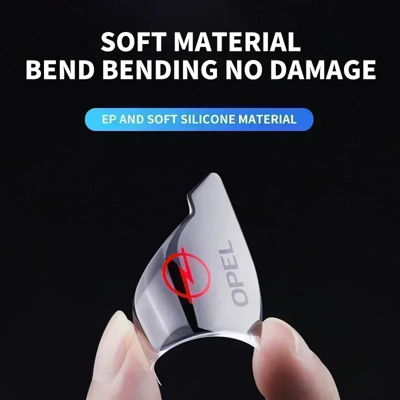 2 قطعة باب السيارة الزاوية ملصقات واقية شفافة لأوبل أسترا h أسترا j g كورسا إنسيجنيا زافيرا b فيكترا c كورسا دي فيفارو #5