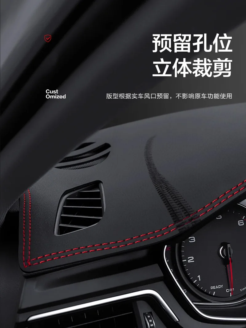 Per Changan CS75 2018-2024 Car Dashboard Light Pad modificato Special Center Control parasole tappetino antiriflesso tappetino per la protezione solare