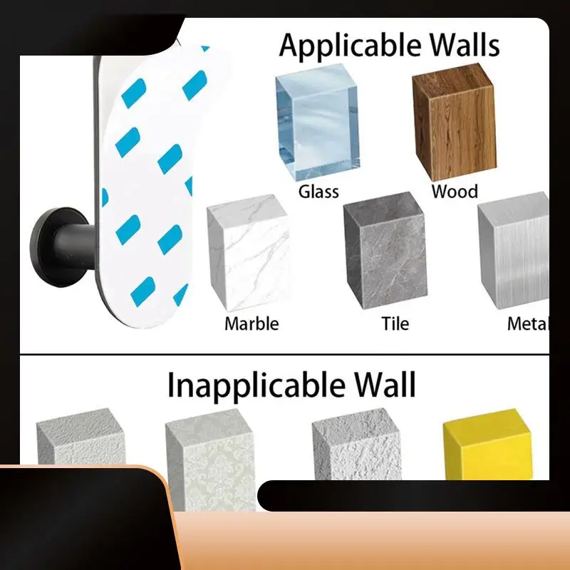 

Прочные клейкие крючки для полотенец/халат, водонепроницаемые крючки для душа из нержавеющей стали для ванной комнаты, кухни и офиса-N38R